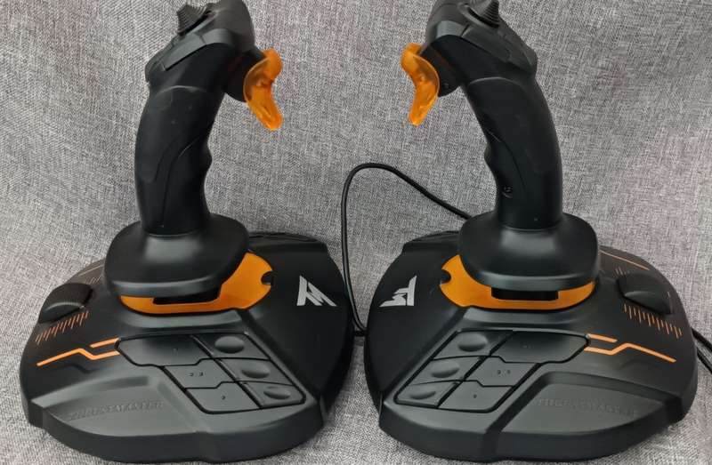New in Box - ThrustMaster T1600M FCS Space Sim Duo joysticks