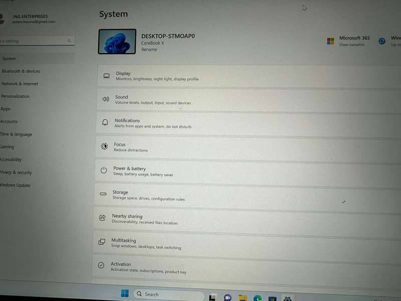 CHUWI COREBOOK X CORE I5 8TH GEN 16GB RAM 512GB SSD