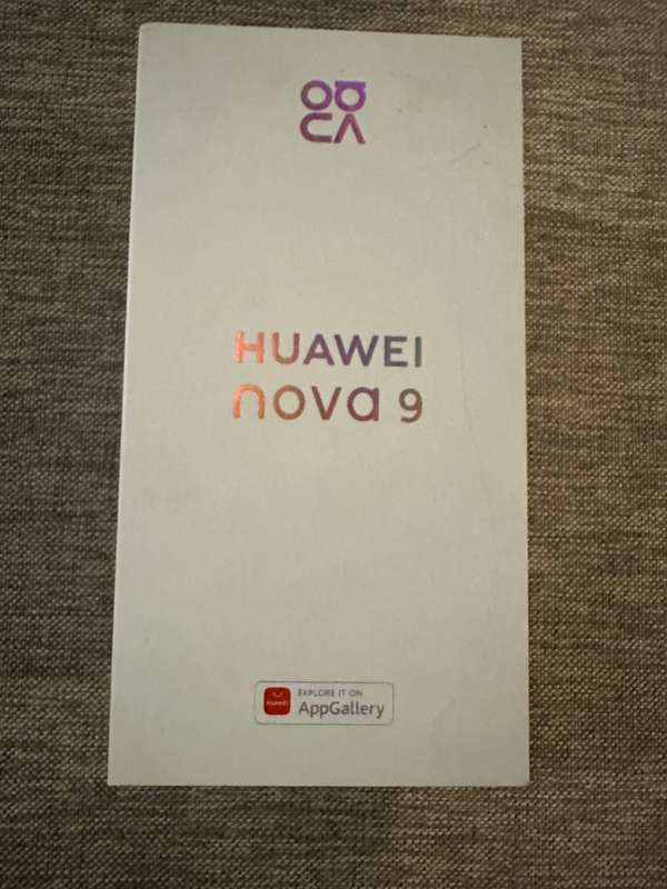 HUAWEI NOVA 9 SINGLE  SIM 8GB RAM 128GB MEMORY MINT CONDITION