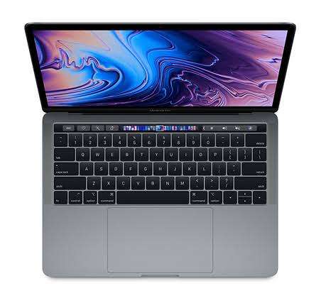 Macbook  Pro 2019 Touch  Bar 8gb ram 250gbssd