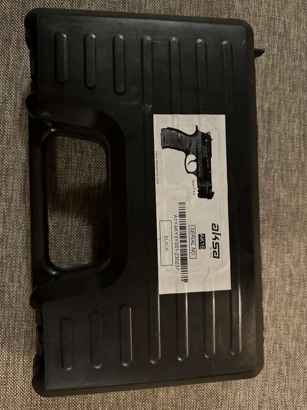AKSA ARMS AK16 BLANK GUN SOUNDS LIKE A REAL GUN