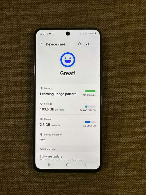 SAMSUNG S21 FE 5G DUAL SIM 6GB RAM 128GB