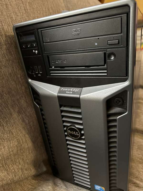 DELL POWEREDGE SERVER  T610 XEON QUADCORE X5560 16GB RAM