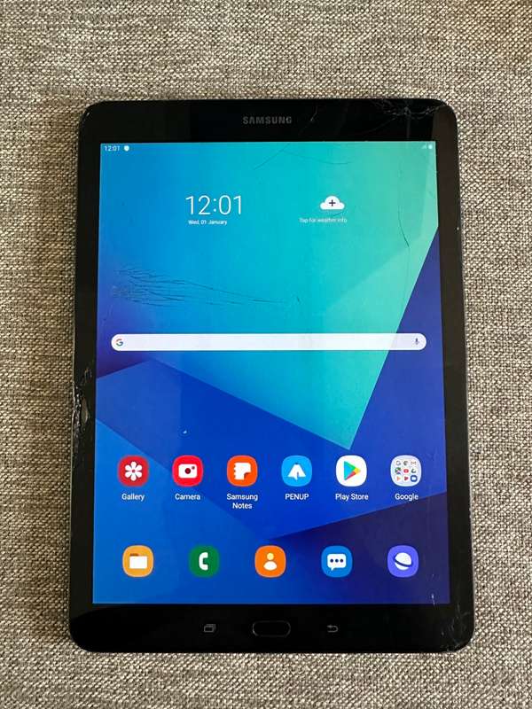 Samsung Galaxy Tab S3 9.7` Quad-Core Tablet   LTE PLEASE READ