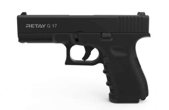 Retay Glock 17 9mm Blank Round Sounds Like a real gun