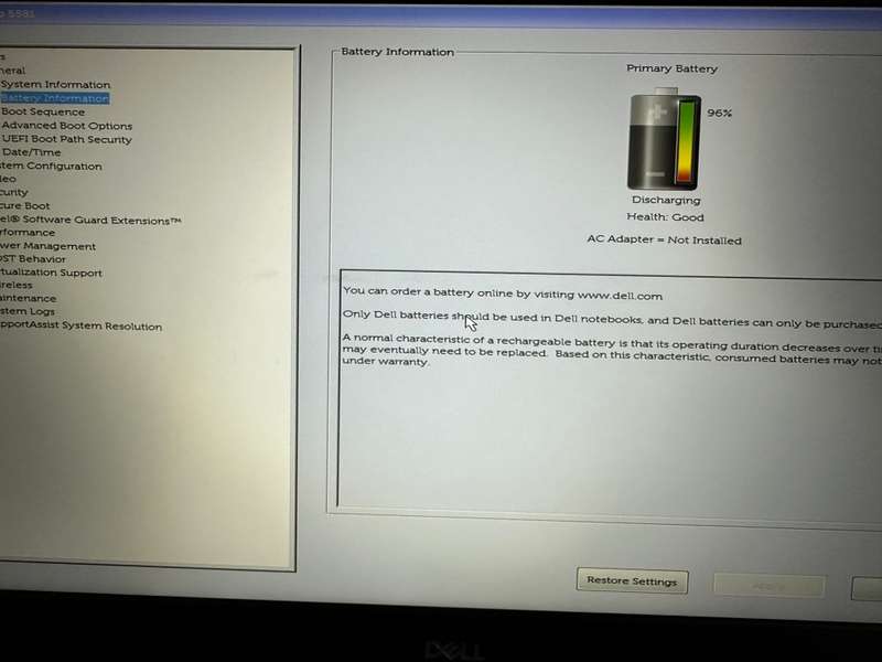 Dell Vostro 5581 8th Gen Intel Core i5-8265U, 16GB RAM, 256GB m.2 SSD,, 15.6` FHD
