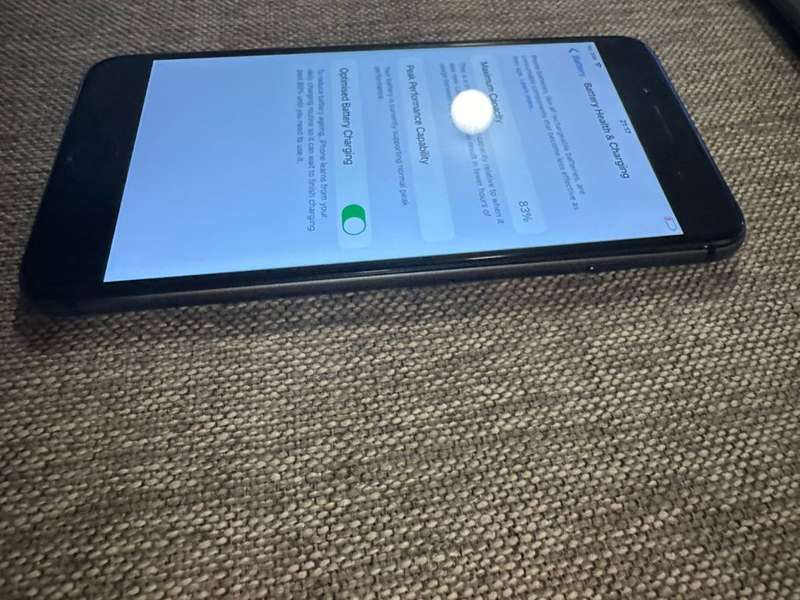 I PHONE 8 PLUS 128GB 83% BATT HEALTH NO FINGERPRINT SENSOR