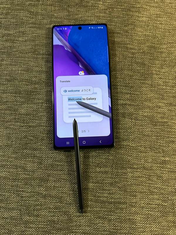 SAMSUNG NOTE 20 5G 8GB RAM 256GB DUAL SIM MINT CONDITION WITH S PEN