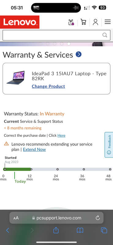 Lenovo IdeaPad 3 15IAU7 12th Gen Intel Core i5 8GB RAM 512GB SSD NEW SEALED WITH LENOVO WARRANTY