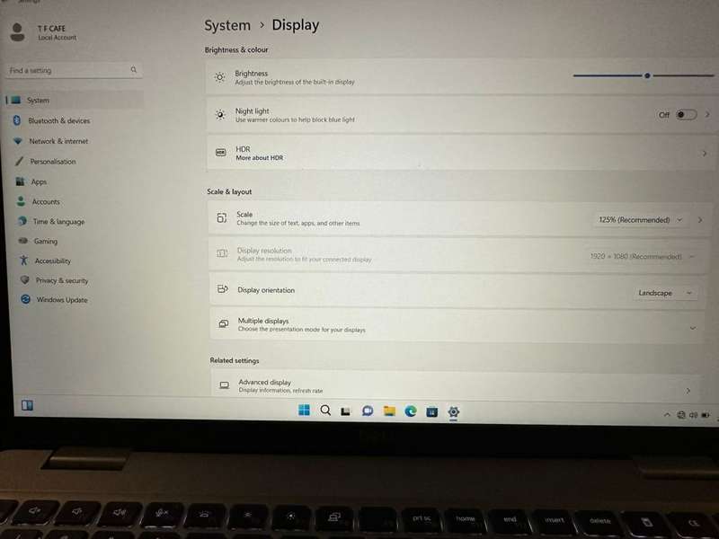 Dell 5520 Intel i7 V Pro 11th Gen FHD Display 16GB Ram 500GBSSD LTE WITH  DELL WARRANTY