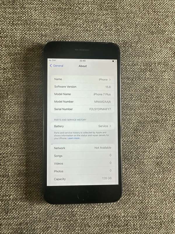 I PHONE 7 PLUS 128GB
