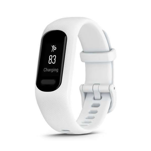Garmin Vivosmart 5 Activity Tracker (Small/Medium) - White Mint As New