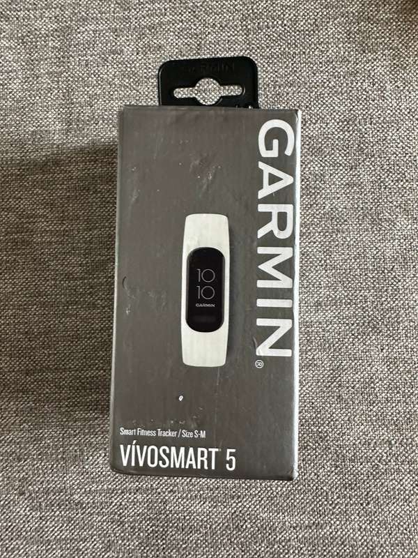 Garmin Vivosmart 5 Activity Tracker (Small/Medium) - White Mint As New
