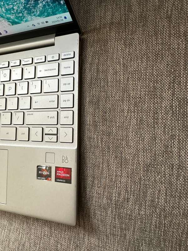 HP PAVILLION AERO 13-Be0xxx Amd Ryzen 7 5800U Radeon Graphics 16gb Ram 512GBSSD