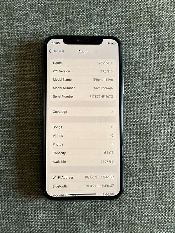 I PHONE 11 PRO 64GB 80% BATT HEALTH MINT CONDITION