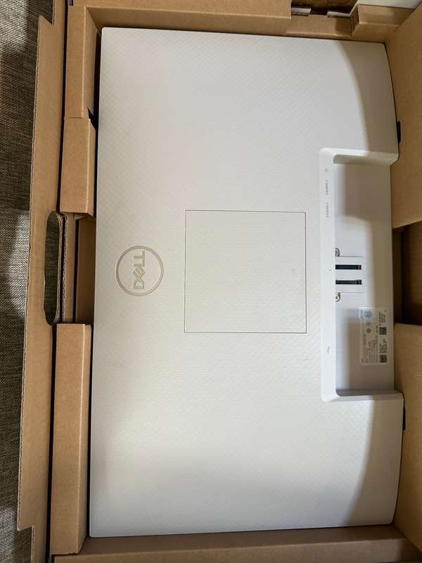 In original box, Dell 24` FHD S2421HN LED 75Hz AMD FreeSynch IPS Monitor - Silver