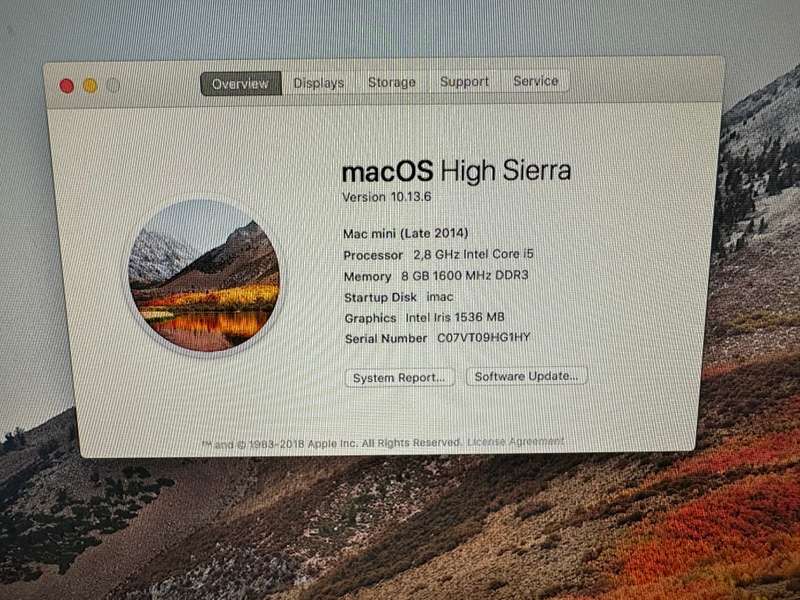 **BARGAIN BUY** 2014 APPLE MAC MINI CORE i5, BLAZING 8GB RAM, 121GB SSD + 1TB HDD- GRAB IT @ R3999!!