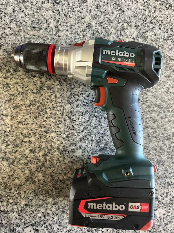 METABO | CORDLESS HAMMER DRILL 18V BRUSHLESS SET | SB 18 LTX BL I NEW