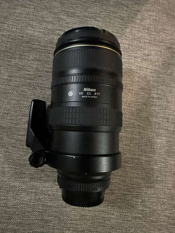 Nikon AF VR 80-400mm 1:4.5-5.6D lens