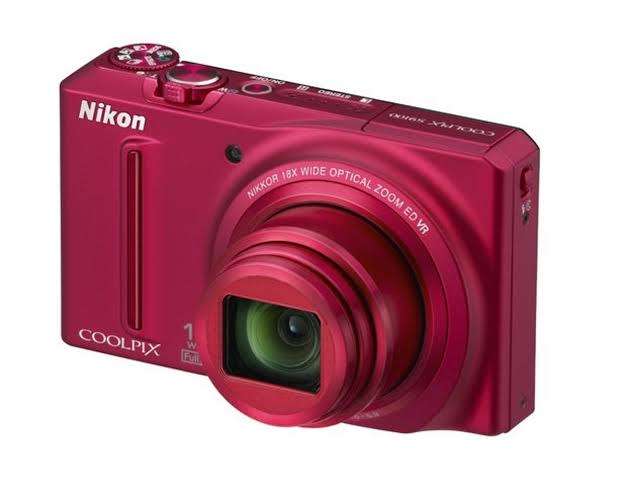 Nikon COOLPIX S9100 12.1 MP CMOS Digital  18x NIKKOR ED Wide-Angle Optical Zoom Lens Full Hd