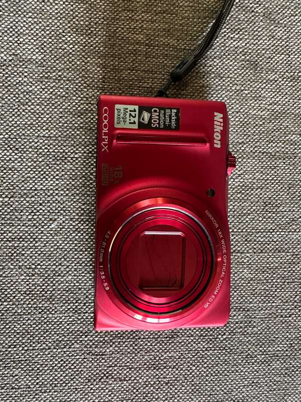 Nikon COOLPIX S9100 12.1 MP CMOS Digital  18x NIKKOR ED Wide-Angle Optical Zoom Lens Full Hd