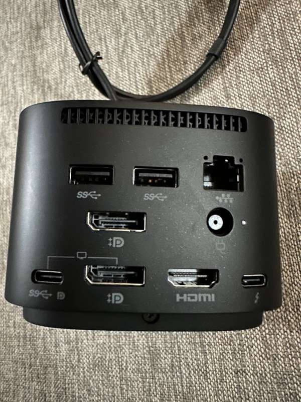HP Thunderbolt G4 Dock Docking Station 280W Mint As New