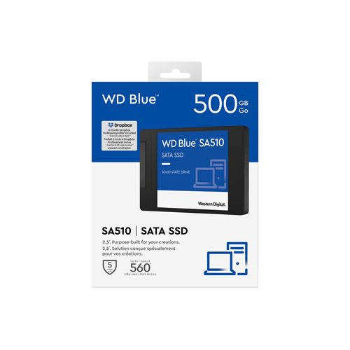 WD BLUE SA510 500GB SATA SSD NEW