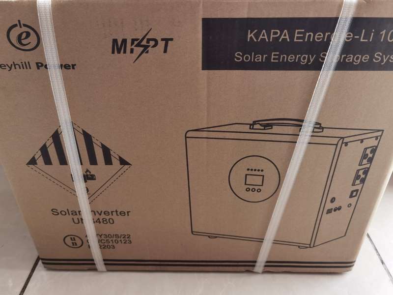 Kapa Energy Inverter with Lithium Battery 1000W LI-1000 NEW SEALED