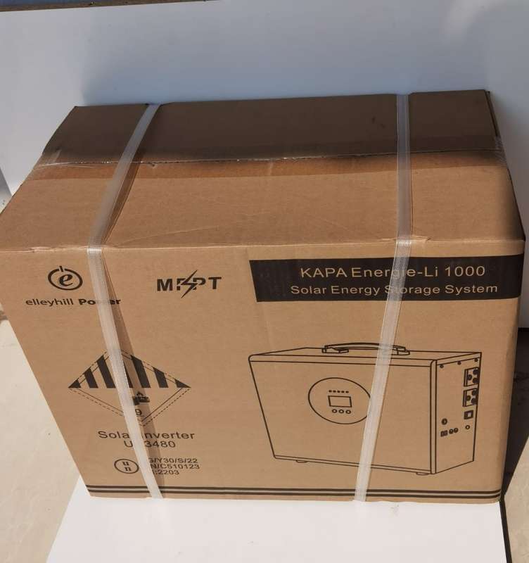 Kapa Energy Inverter with Lithium Battery 1000W LI-1000 NEW SEALED