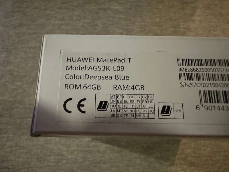 Huawei MatePad T10s 64GB - Deep Sea Blue Mint