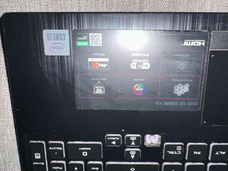 ASUS TUF GAMING FX506LH CORE I5 10TH GEN 24GB RAM 512GB SSD