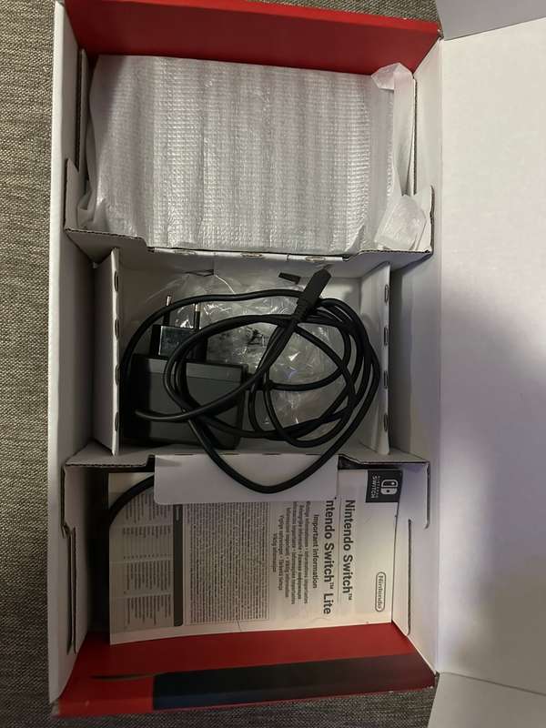 Nintendo Switch Console - Neon Blue/Neon Red Mint As New Condition
