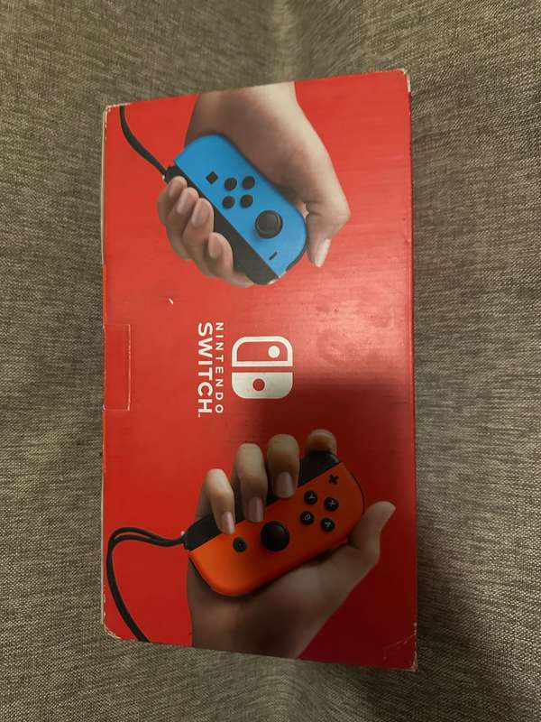 Nintendo Switch Console - Neon Blue/Neon Red Mint As New Condition