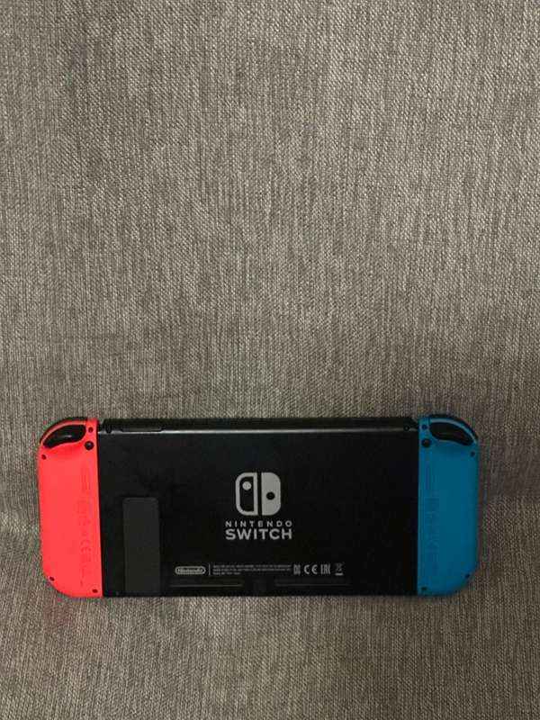 Nintendo Switch Console - Neon Blue/Neon Red Mint As New Condition