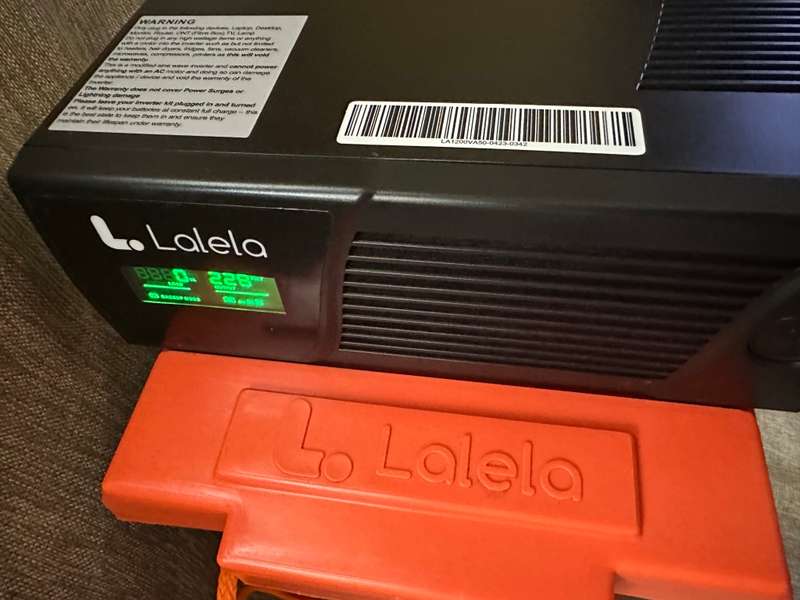 Lalela Lithium Trolley Inverter(615WH) Modified Sinewave 50AH