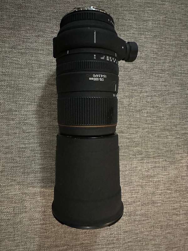 Sigma 170-500mm 1:5-6.3 APO DG Camera Lens