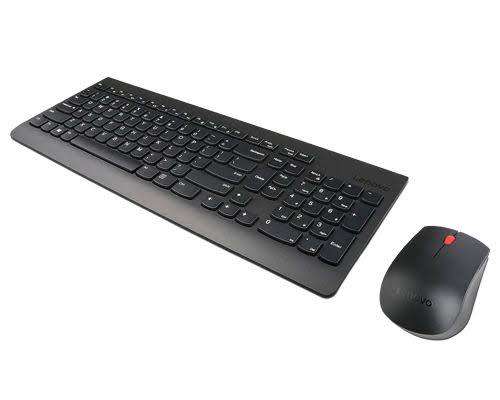 Lenovo Keyboard and Mouse Combo RF Wireless US English Black 4X30M39458 NEW SEALED