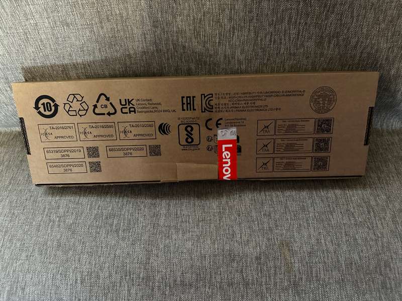 Lenovo Keyboard and Mouse Combo RF Wireless US English Black 4X30M39458 NEW SEALED