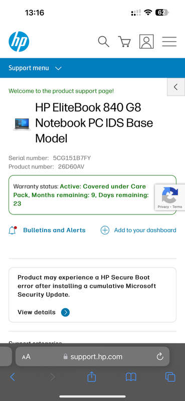 EliteBook 840 G8, 11th Gen i5 16GB RAM, 256GB NVMe SSD, 14` LTE  FHD Display Still with Hp Warranty