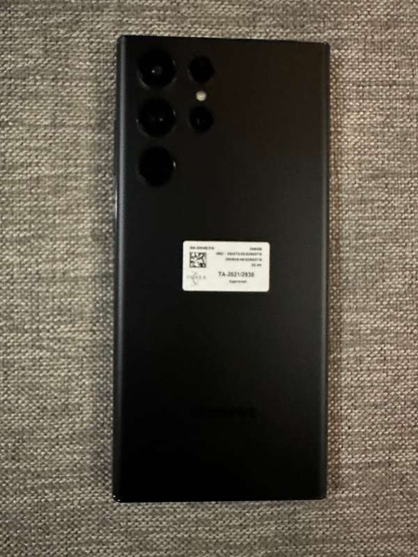 Samsung Galaxy S22 Ultra 5G 12GB Ram 256GB Dual Sim Mint