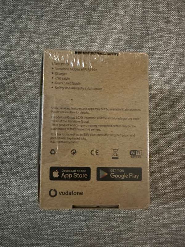 VODAFONE MOBILE WI-FI R219Z NEW SEALED