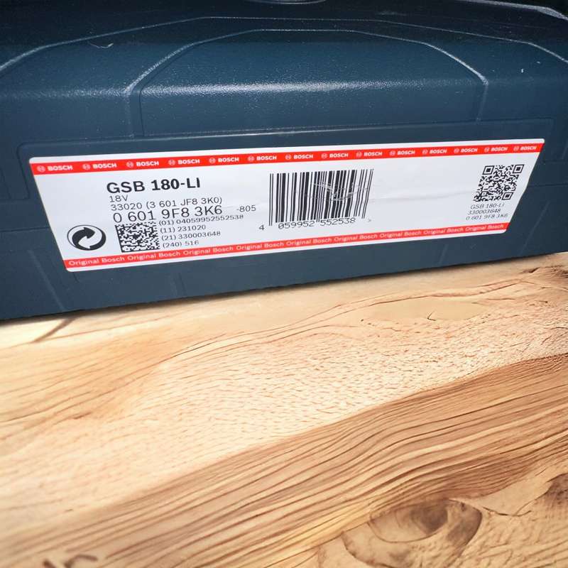 Bosch Professional Cordless Drill GSB 180-LI NEW SEALED