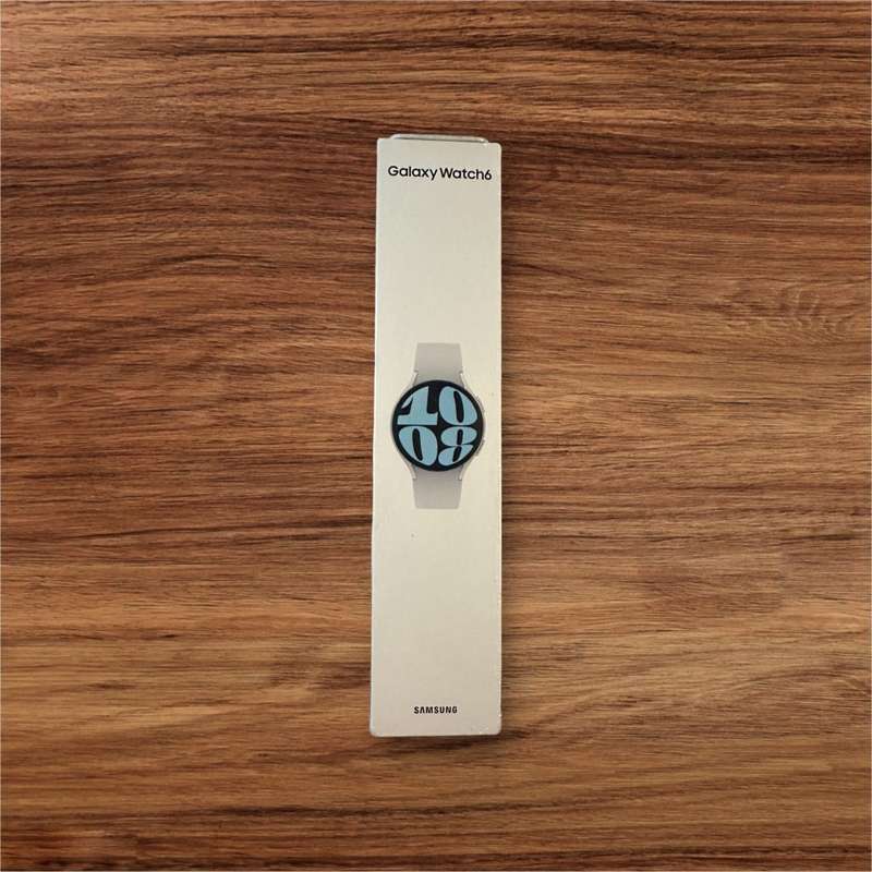 SAMSUNG GALAXY WATCH6 (BLUETOOTH,GPS.LTE 44MM) - SILVER NEW SEALED