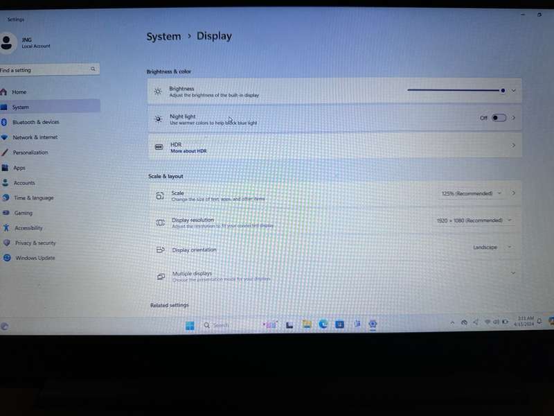 LENOVO V15-IIL CORE I5 10TH GEN 20GB RAM 250GB SSD FHD DISPLAY