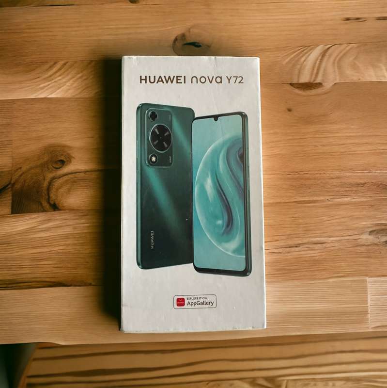 Huawei Nova Y72 4G Dual Sim 128GB - Black New Sealed