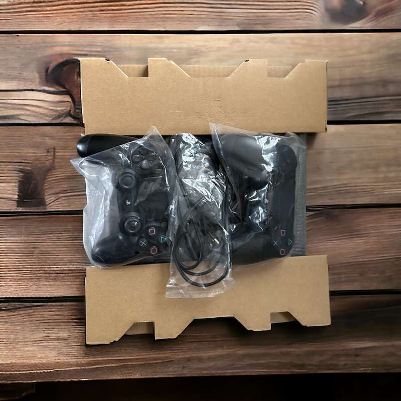 PLAYSTATION 4  SLIM 1TB 2 CONTROLLERS AND 14 GAMES  MINT AS NEW CONDITION IN BOX