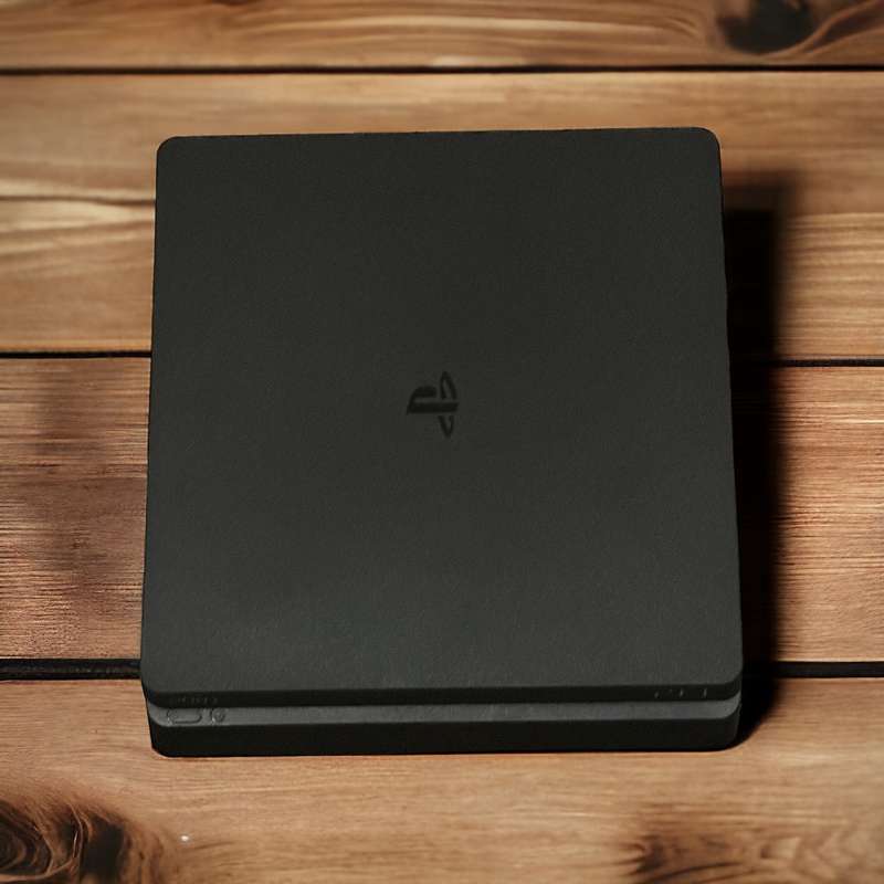 PLAYSTATION 4  SLIM 1TB 2 CONTROLLERS AND 14 GAMES  MINT AS NEW CONDITION IN BOX