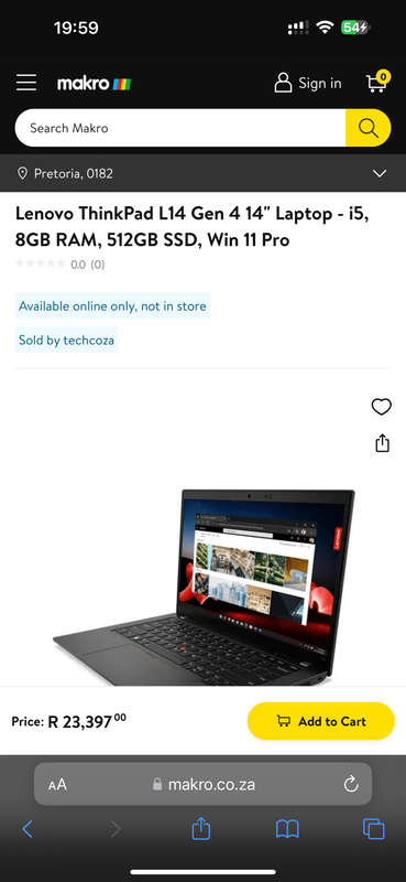 Lenovo Thinkpad L14 | 13th Gen i5, 8GB Ram, 512GB SSD, FHD
