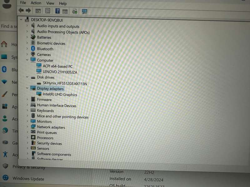 **BARGAIN BUY**LENOVO THINKPAD L14 13th GEN i5, 16GB RAM, 512GB SSD, LTE-WORTH R25k-GRAB IT@R10999!