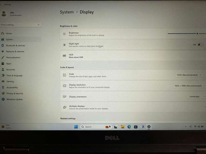 Dell Latitude 5580 i5 7th gen.